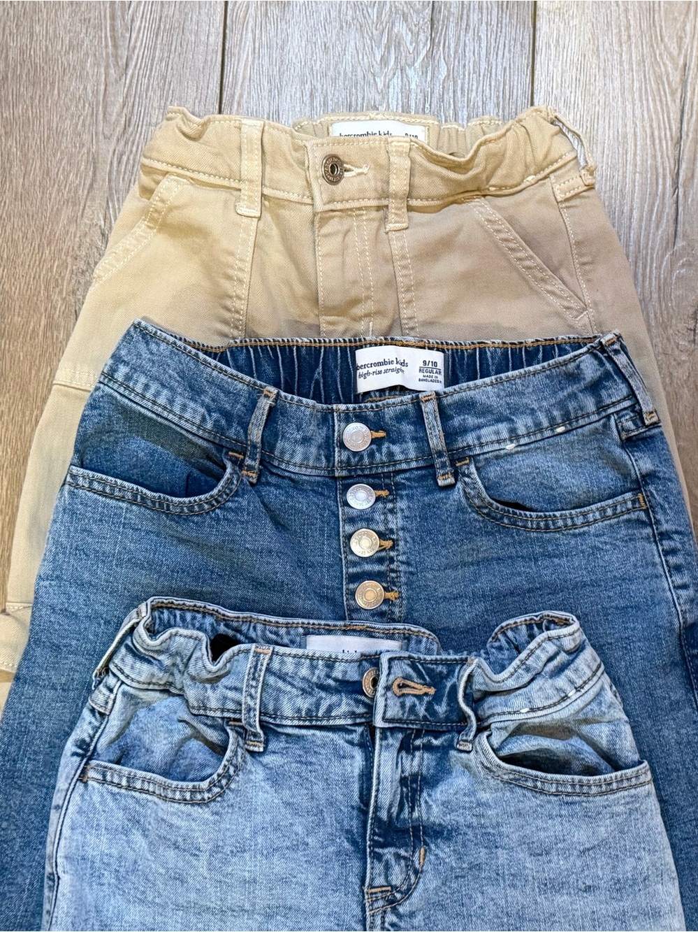 Abercrombie Kids Girls Jeans 9/10